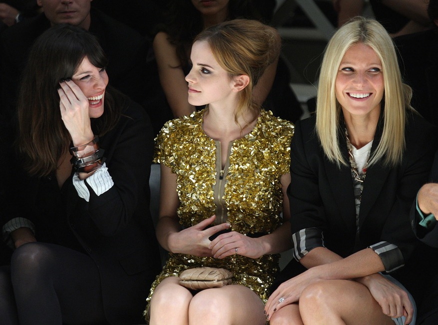 Liv Tyler, Emma Watson, Gwyneth Paltrow, 2009 London Fashion Week